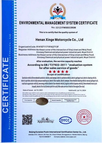 Certificate For Brand Certification