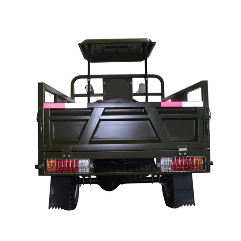 Fuel Tricycle With Driver Canopy