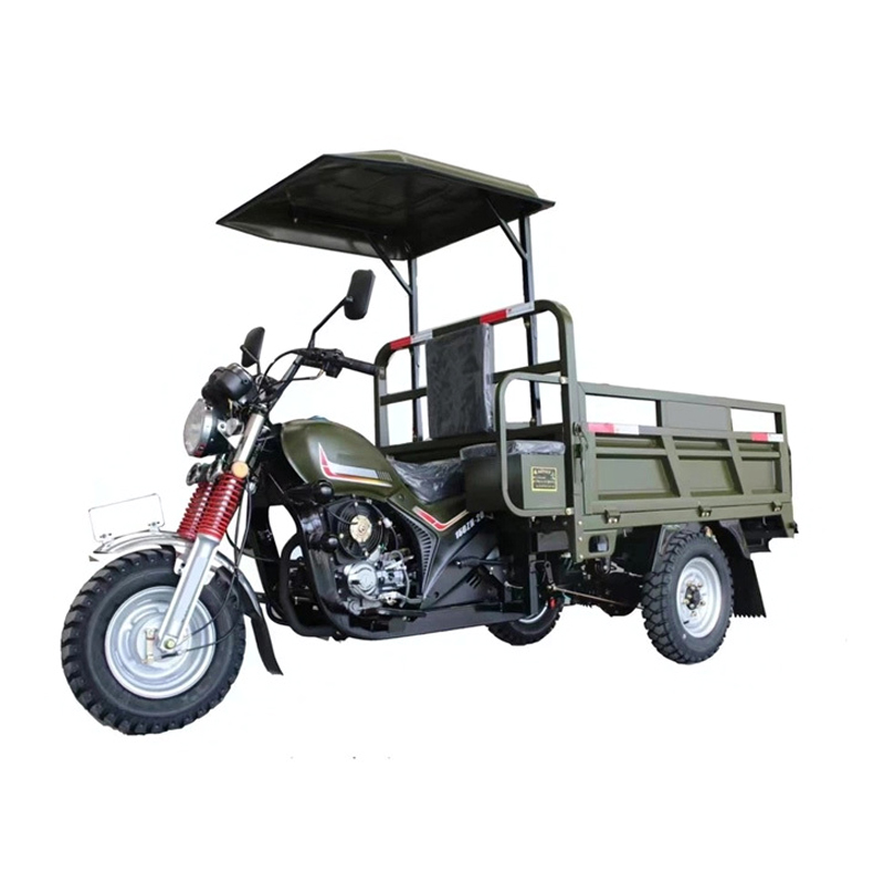 Fuel Tricycle With Driver Canopy