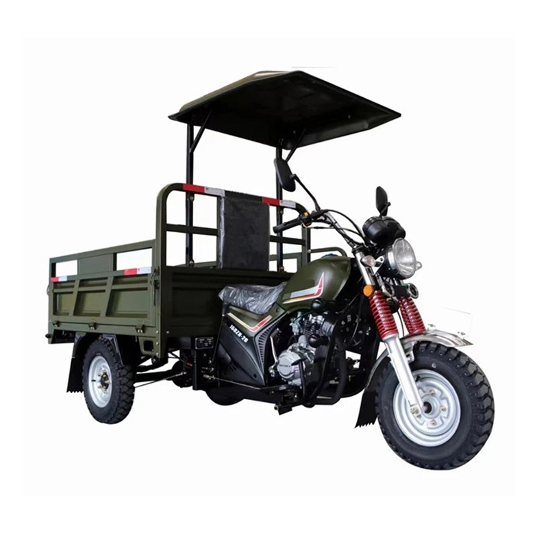 Fuel Tricycle With Driver Canopy