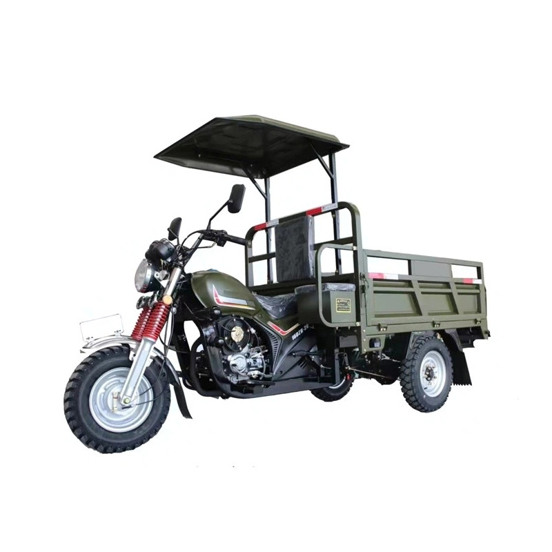 Fuel Tricycle With Driver Canopy
